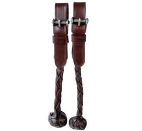 Agarres de porra trenzada silla vaquera 'Los Nietos' | Bola