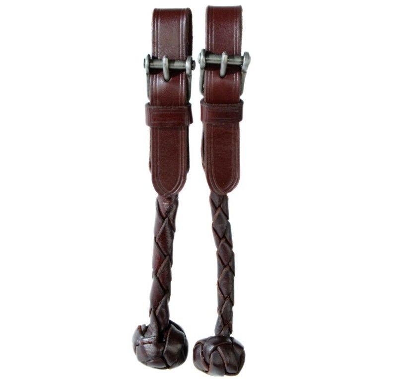 Agarres de porra trenzada silla vaquera 'Los Nietos' | Bola