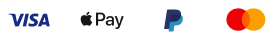 Visa, Google Pay, PayPal, MasterCard